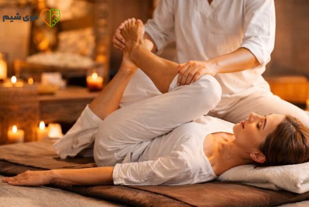 ماساژ مناسب برای رفع خستگی